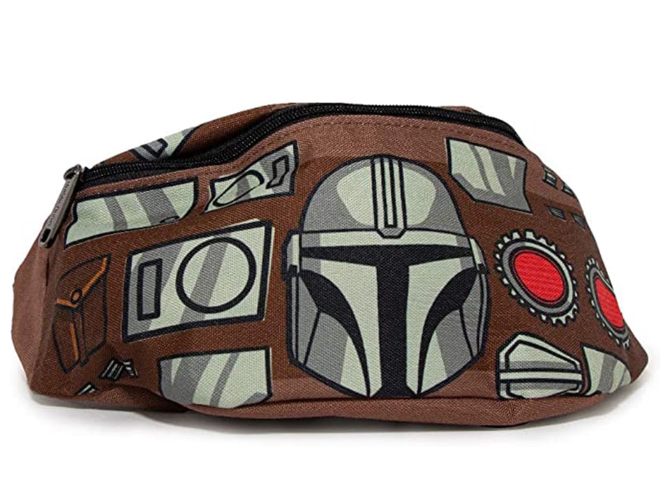 brown bag with mandalorian