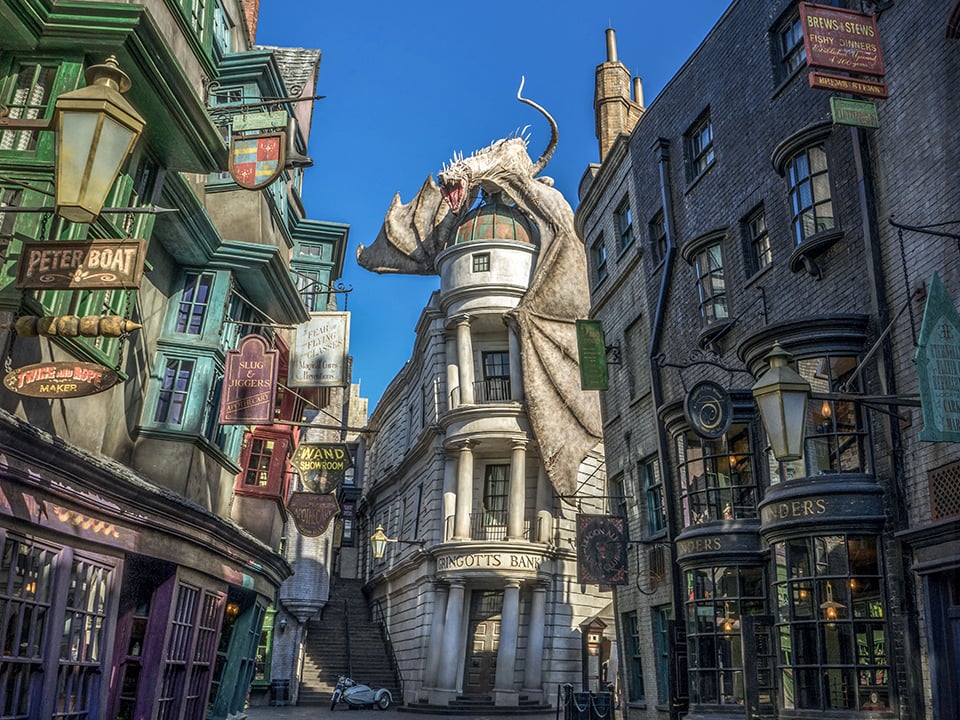 Diagon Alley at Universal Studios