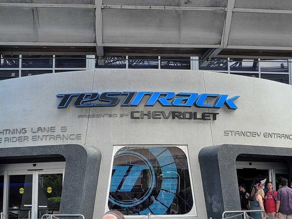 Test Track Entrance EPCOT