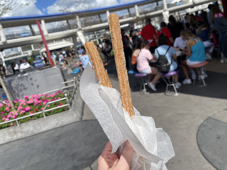 Churros from the lunching pad