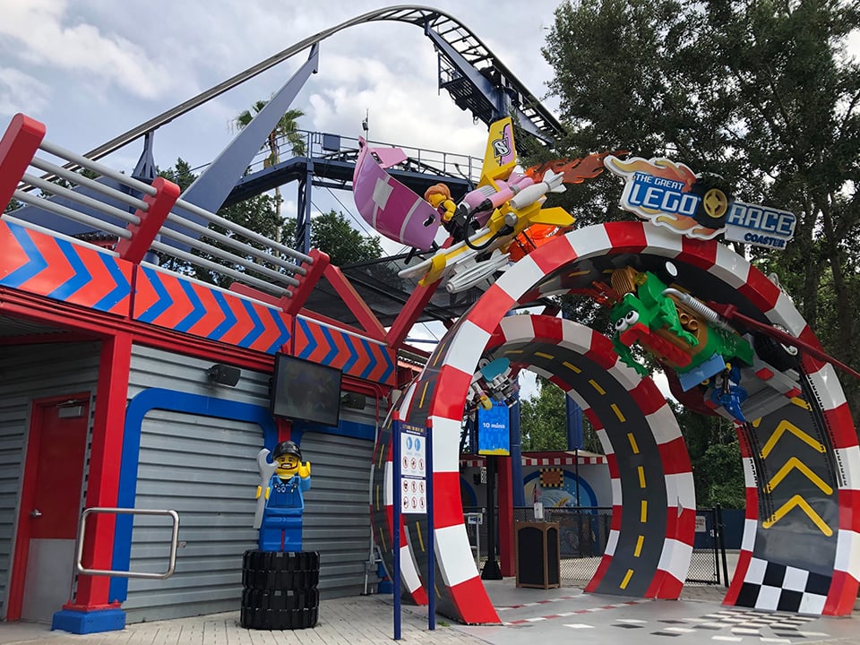 Entrance to the Great Lego Race