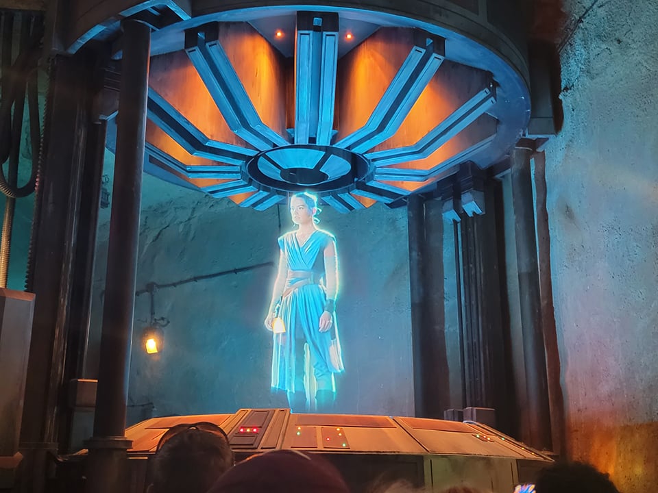 Star Wars: Rise of the Resistance Hologram