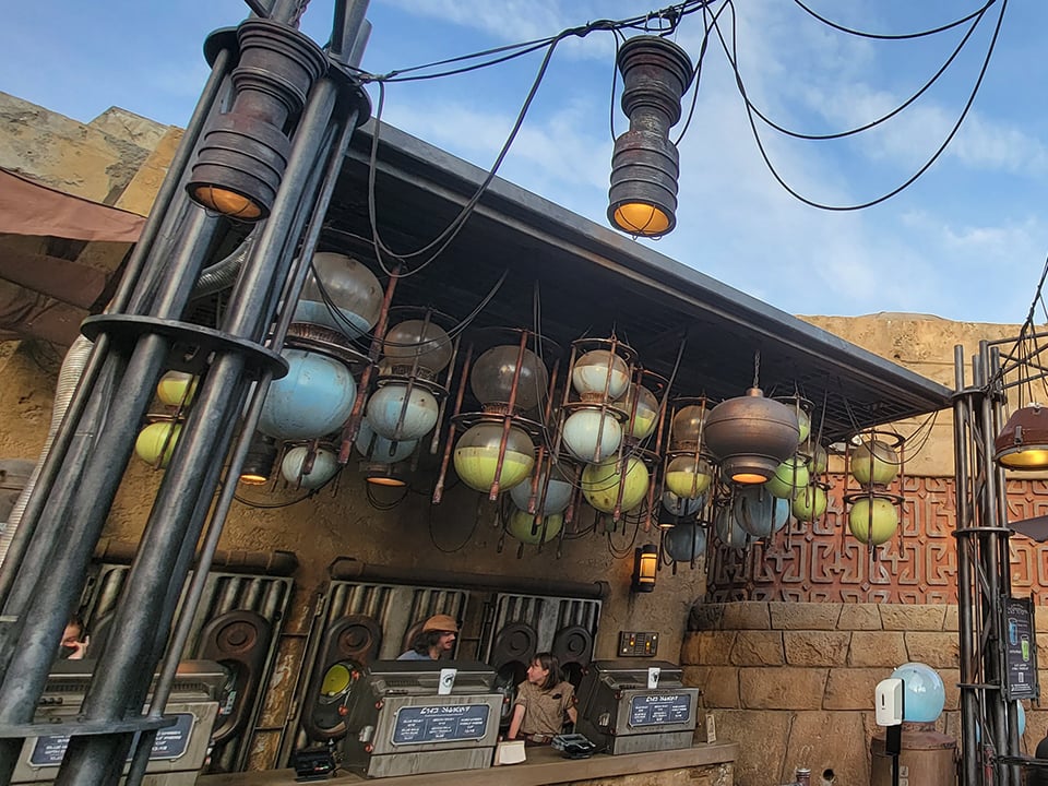 Milk Stand at Star Wars Galaxy's Edge