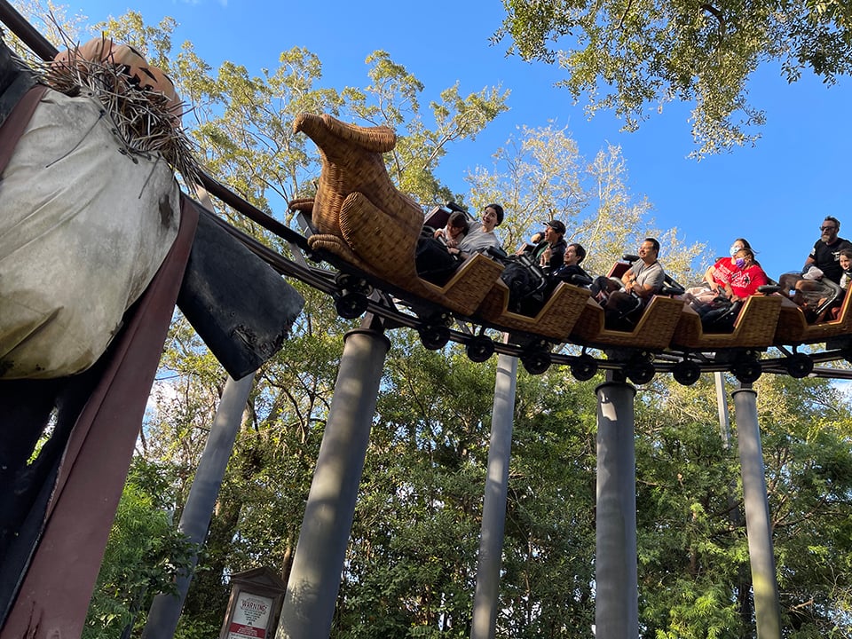 The Flight of the Hippogriff at Universal Studios Florida