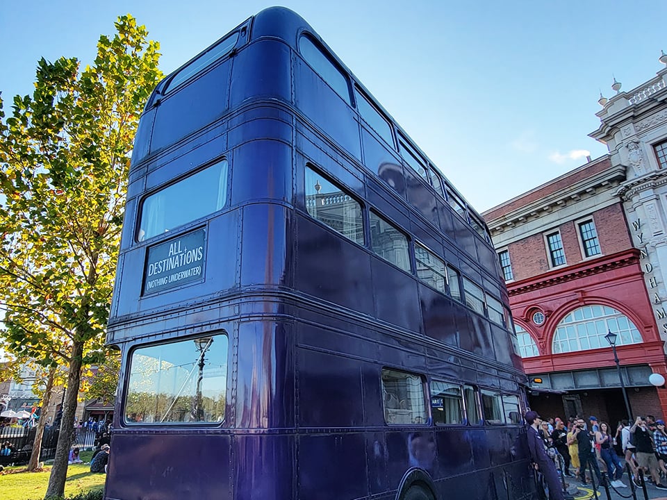 Knight Bus at Universal Studios