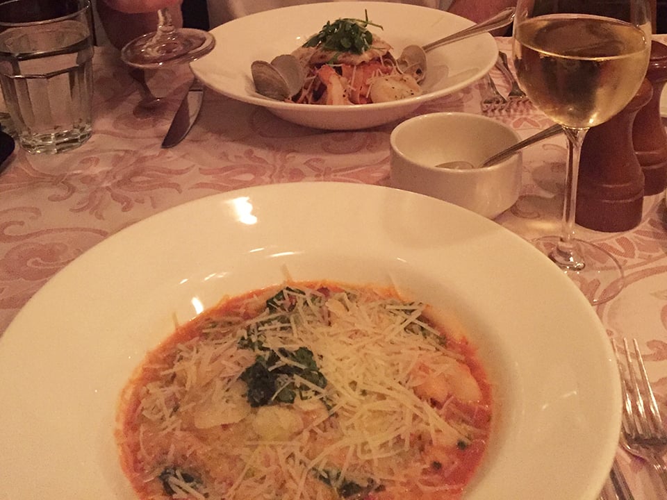 Gnocchi at Mama Della's