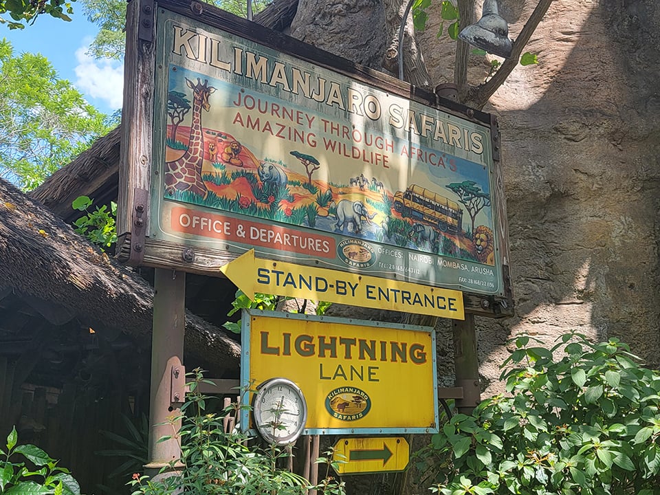 Lightning Lane at Kilimanjaro Safaris