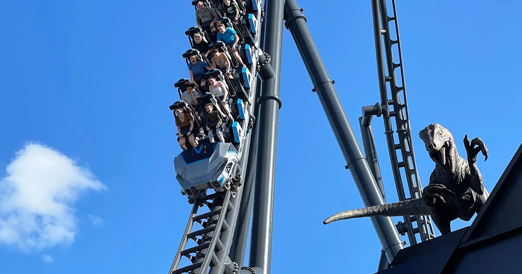 The Velocicoaster at Universal
