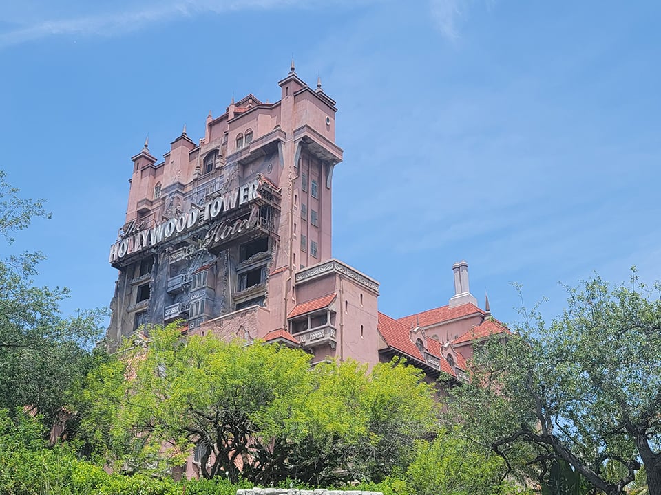 Twilight Zone Tower of Terror Hollywood Studios Exterior