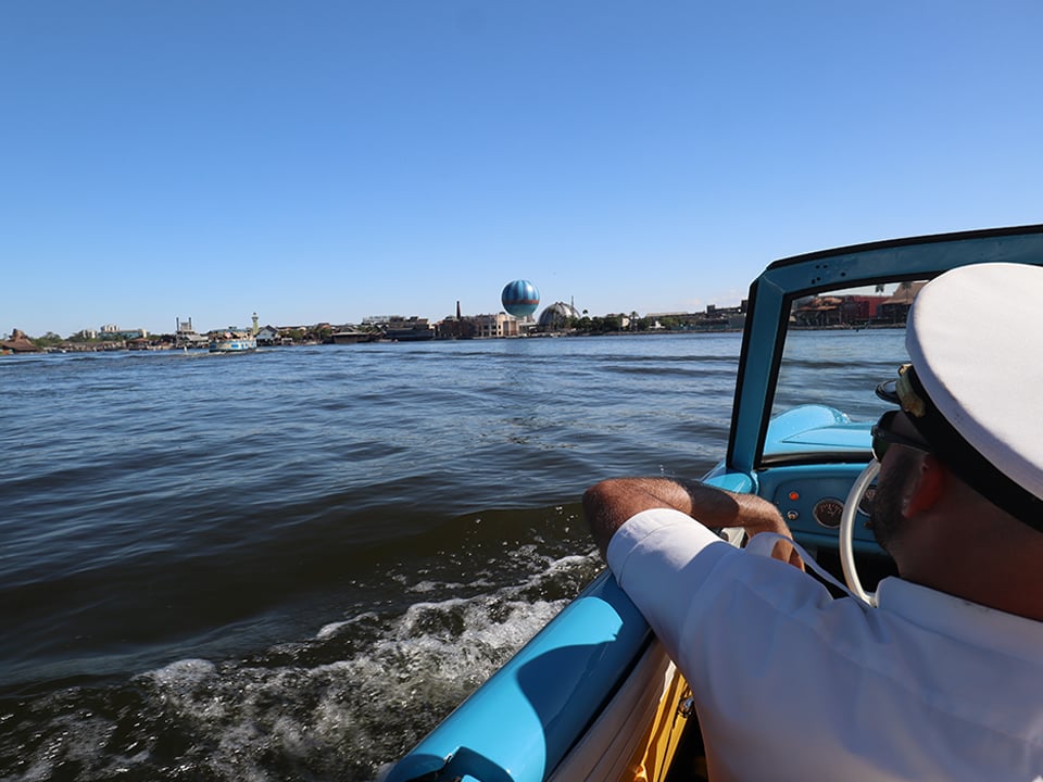 a view from the amphicar 