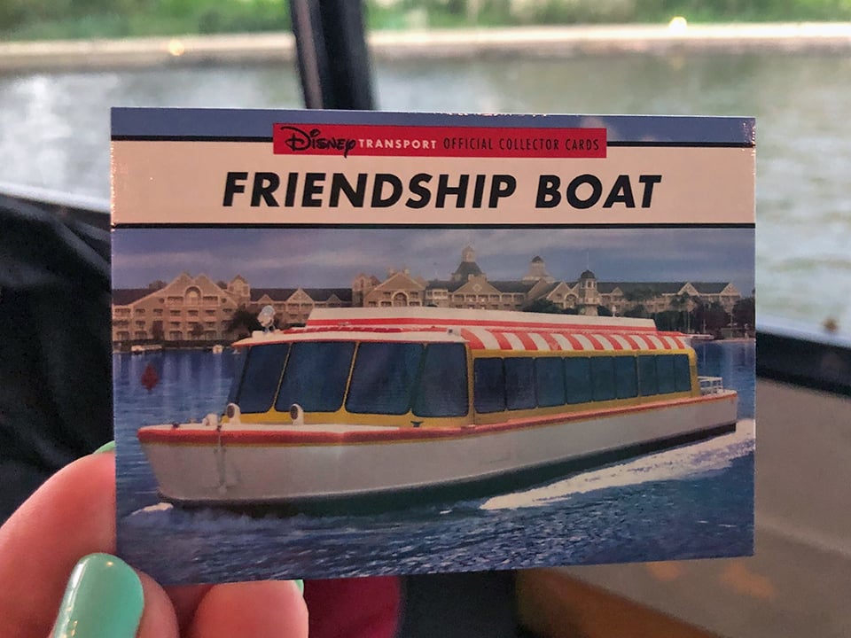 friendship boat disney transportation card