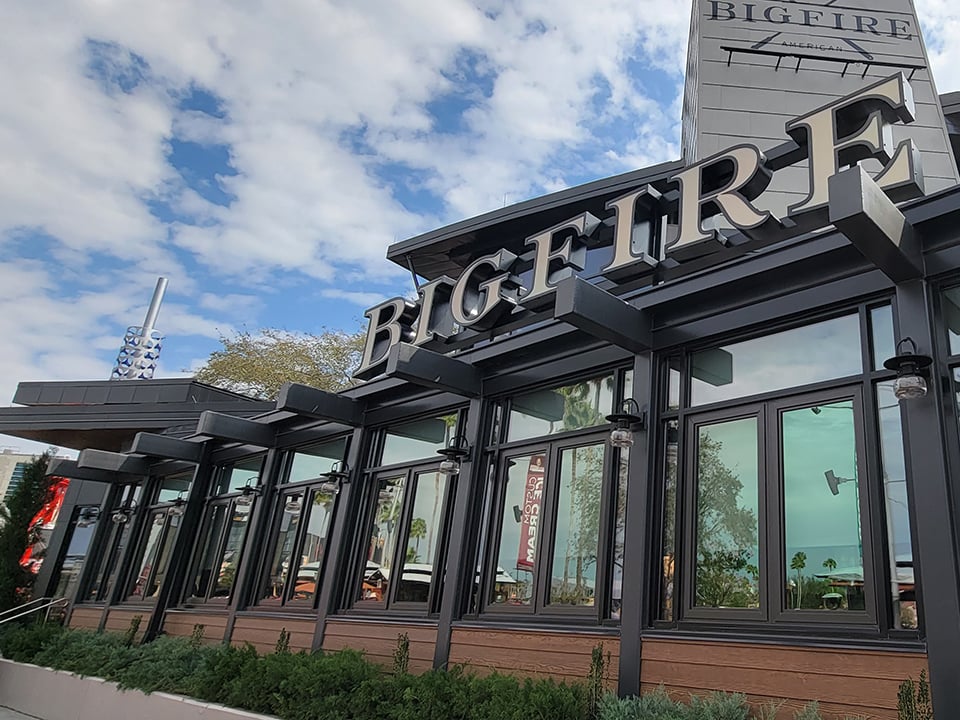 Universal's CityWalk Bigfire Restaurant