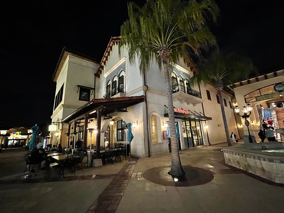 Disney Springs Shopping at Night