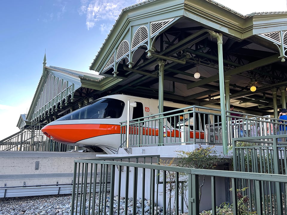 Monorail Boarding Area