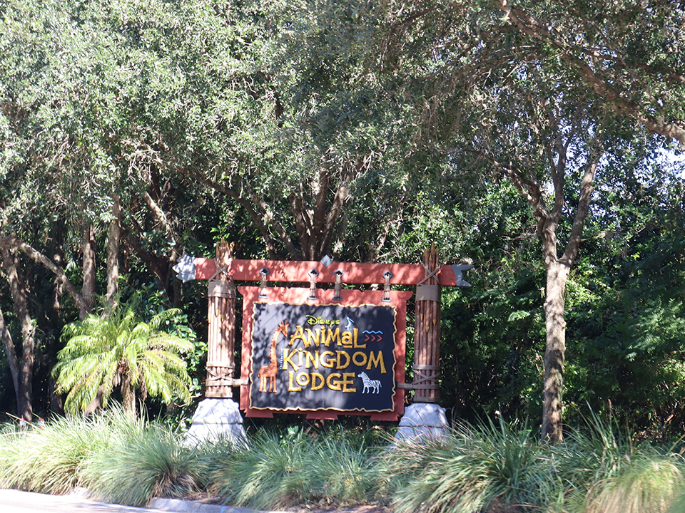 Animal Kingdom Lodge Sign