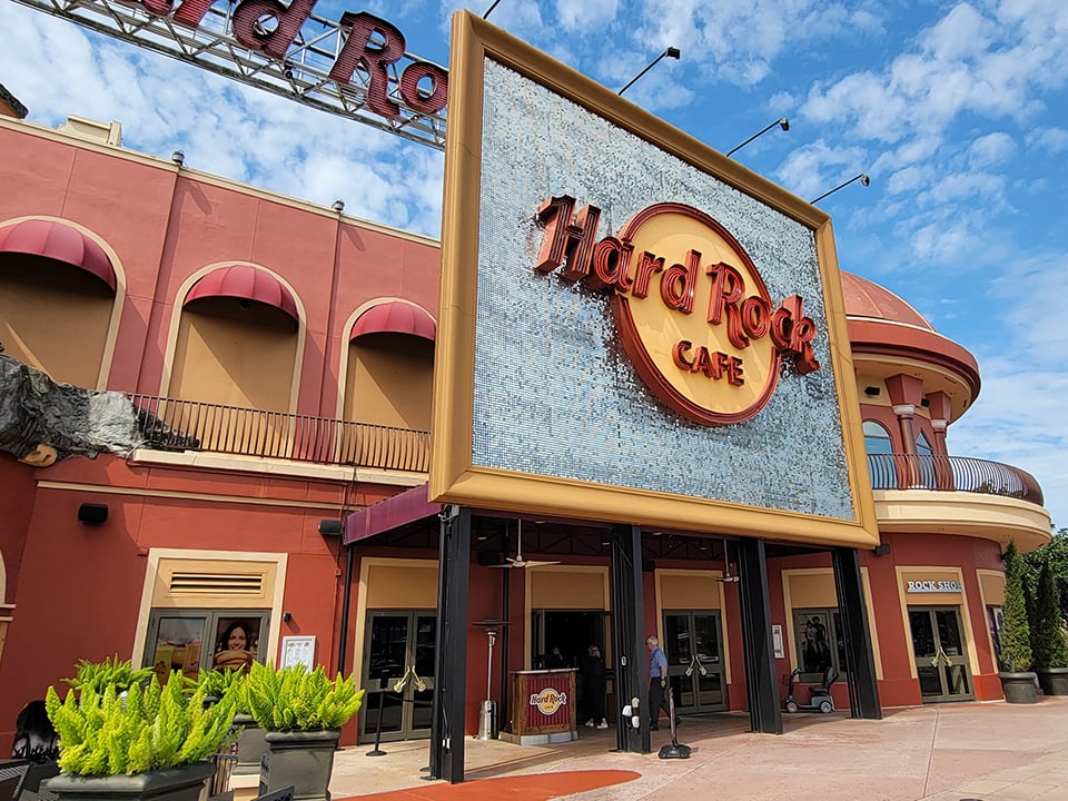 Universal's CityWalk's Hard Rock Cafe