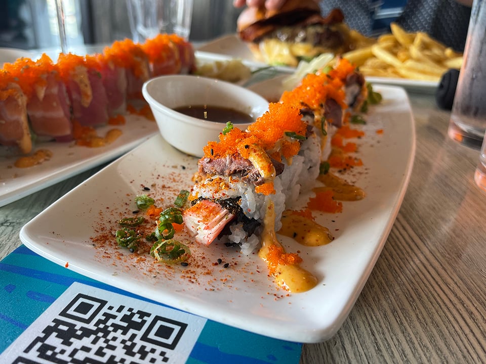 Sushi at Cowfish Sushi Burger