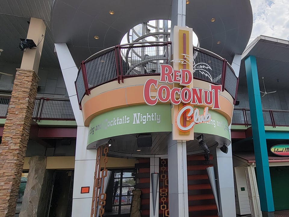 Universal's CityWalk Red Coconut Club