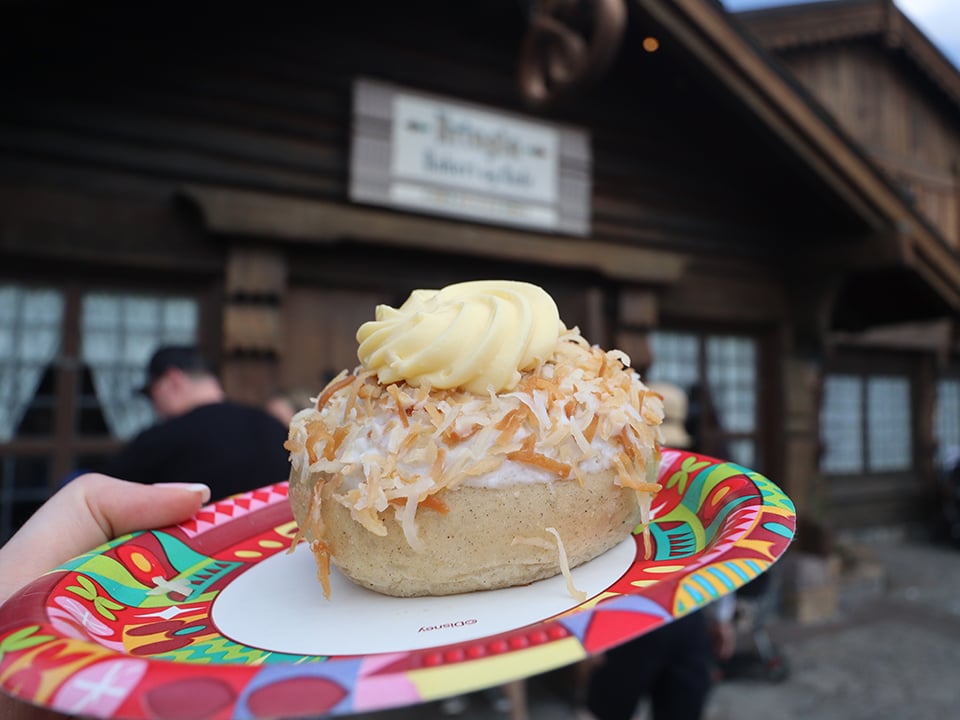 School Bread on a Plate EPCOT