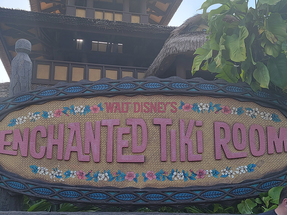 The Enchanted Tiki Room Entrance Magic Kingdom