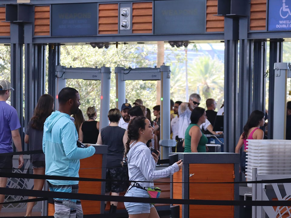 Guests Enter at the Parking Area Disney