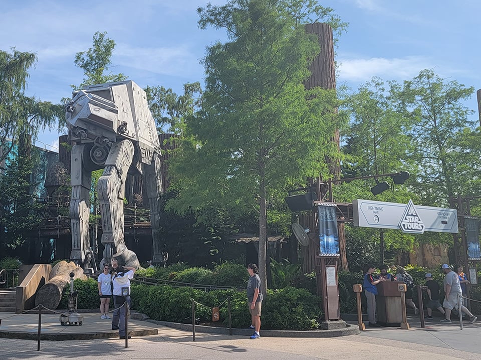 Star Tours Entrance at Hollywood Studios Orlando