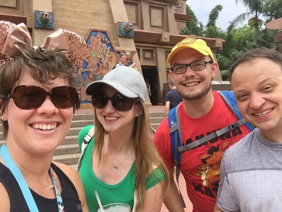 Two Couples Enjoy Disney World