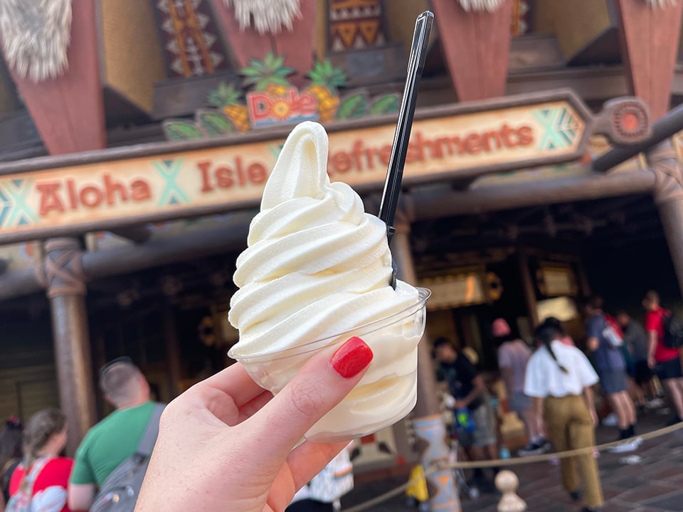 Aloha Isle's Dole Whip Magic Kingdom