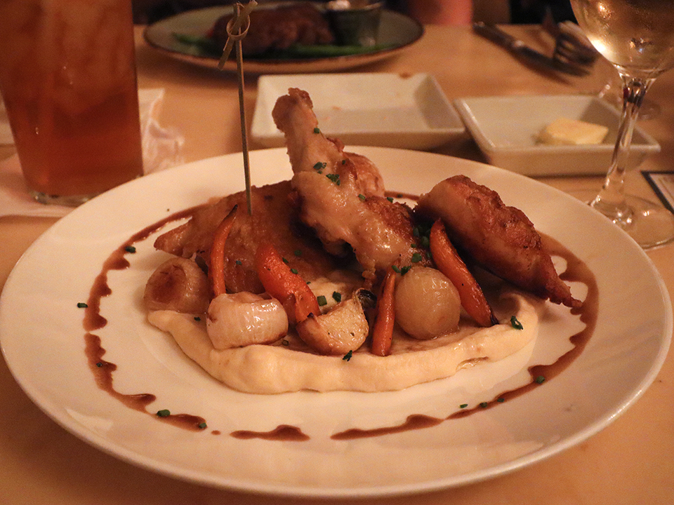 Roasted Poulet Rouge Chicken at Be Our Guest Magic Kingdom