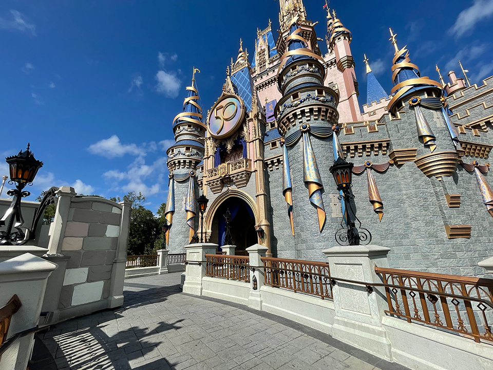 Cinderella's Castle and Walkway