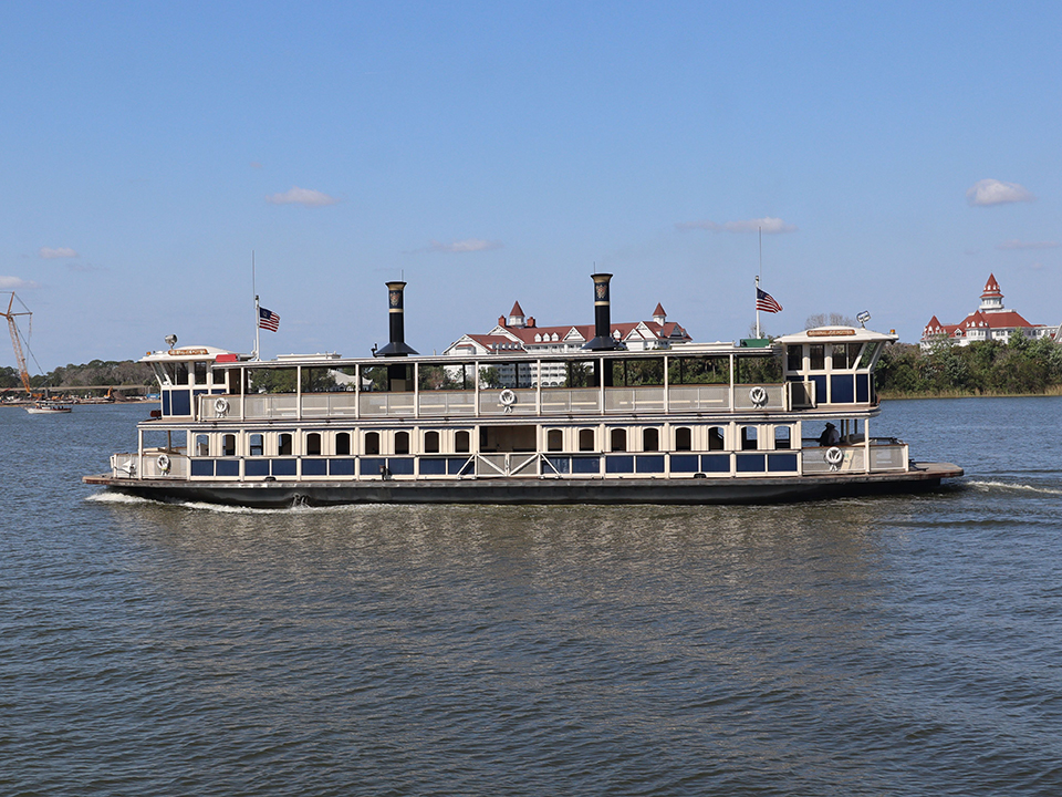 View of the Side of the Disney Ferry Boat