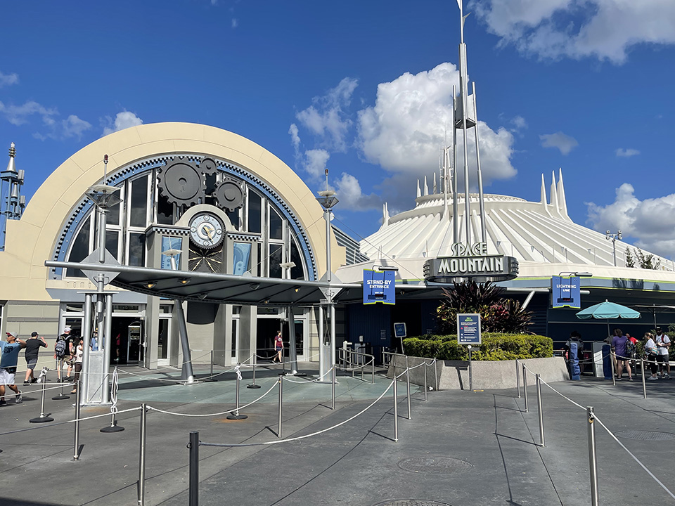 Exterior View Space Mountain Magic Kingdom
