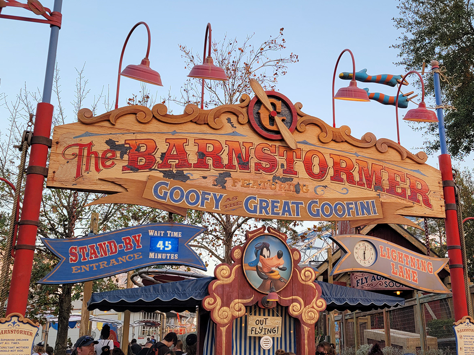 The Barnstormer Magic Kingdom