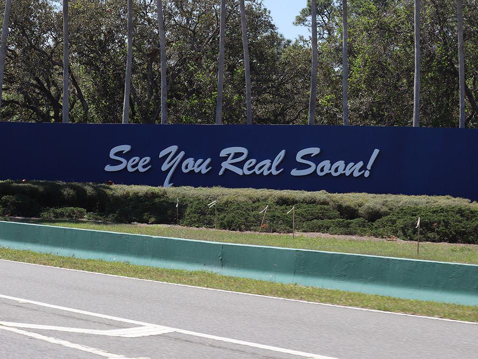 Disney See You Real Soon Sign
