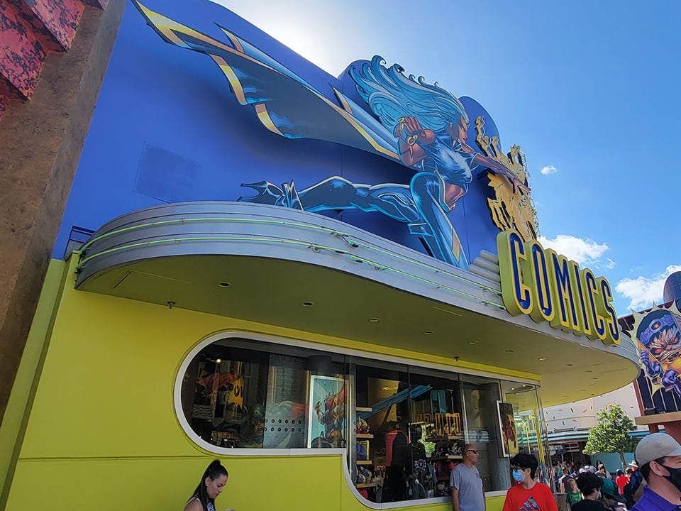 Comic Book Store Universal Islands of Adventure