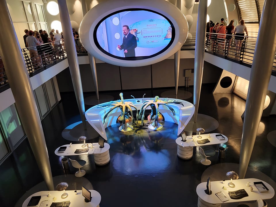 Universal's Men In Black Interior Entrance