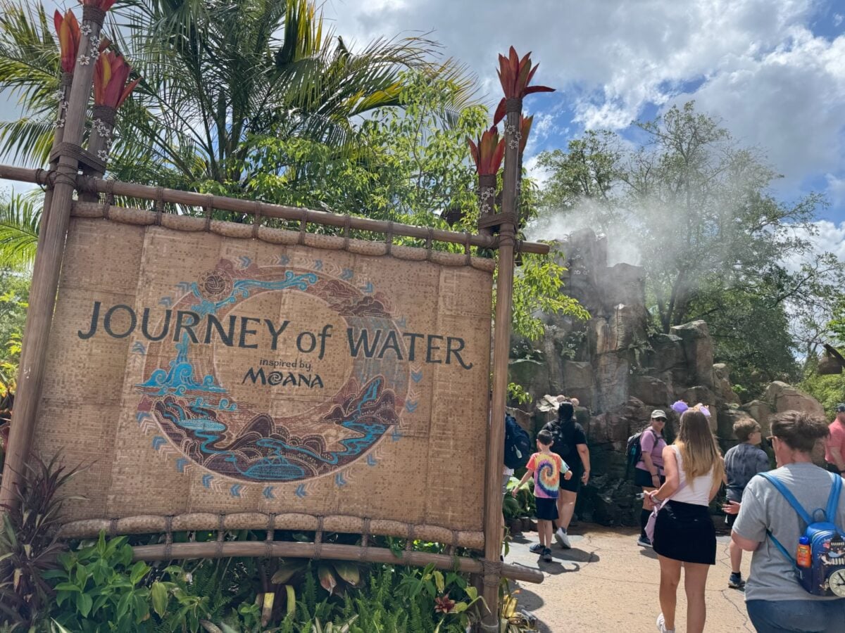 The entrance to Moana: Journey of Water. (©John Gullion/Hey Orlando).