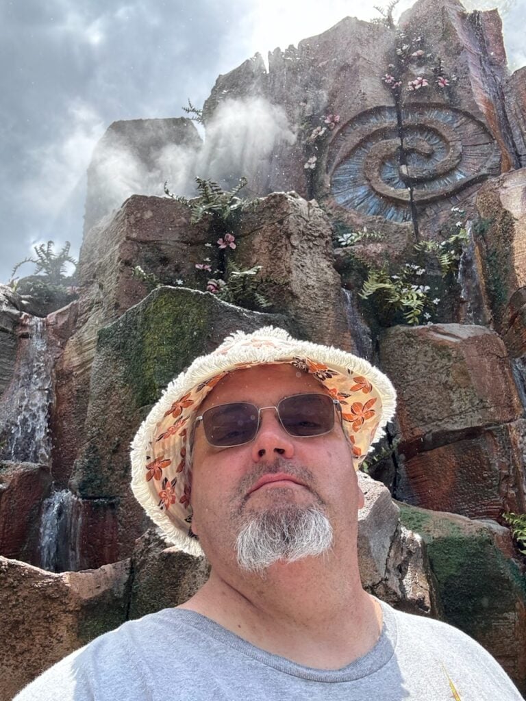 The hat plays at Moana: Journey of Water in EPCOT. (©John Gullion/Hey Orlando).