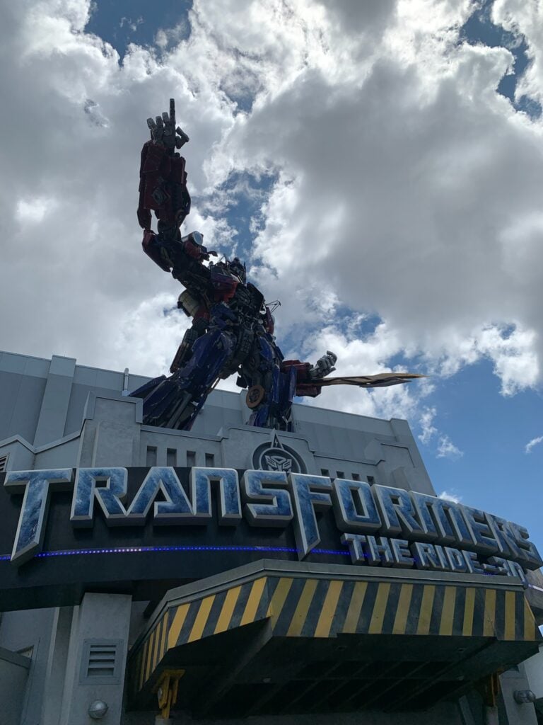 The Transformers Ride in Universal Studios Orlando. (© John Gullion/Hey Orlando).