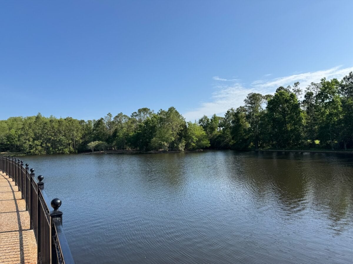 The Sassagoula River flows past both Port Orleans resorts. (©John Gullion/Hey Orlando).