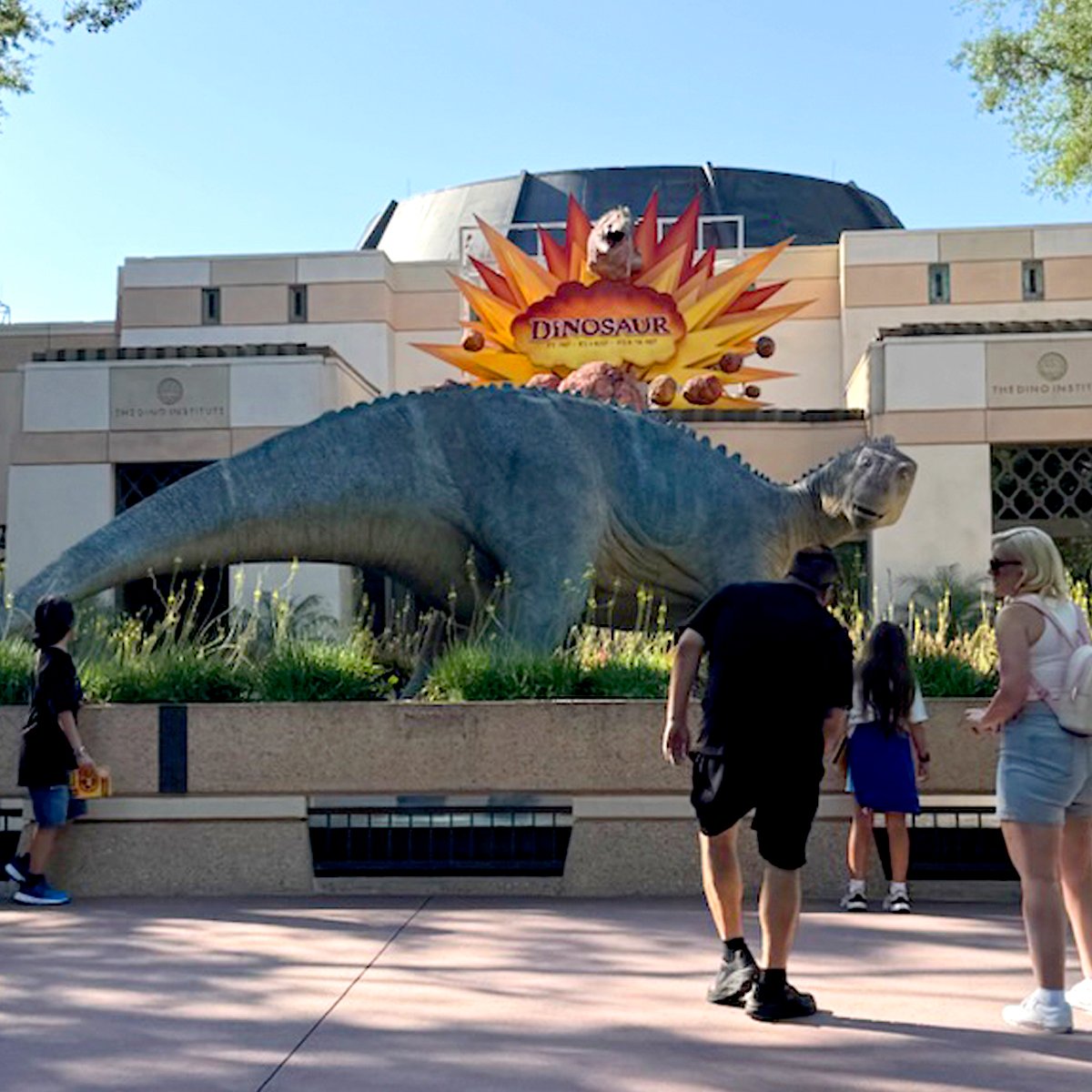 The entrance to DINOSAUR which will close for good in February 2027.