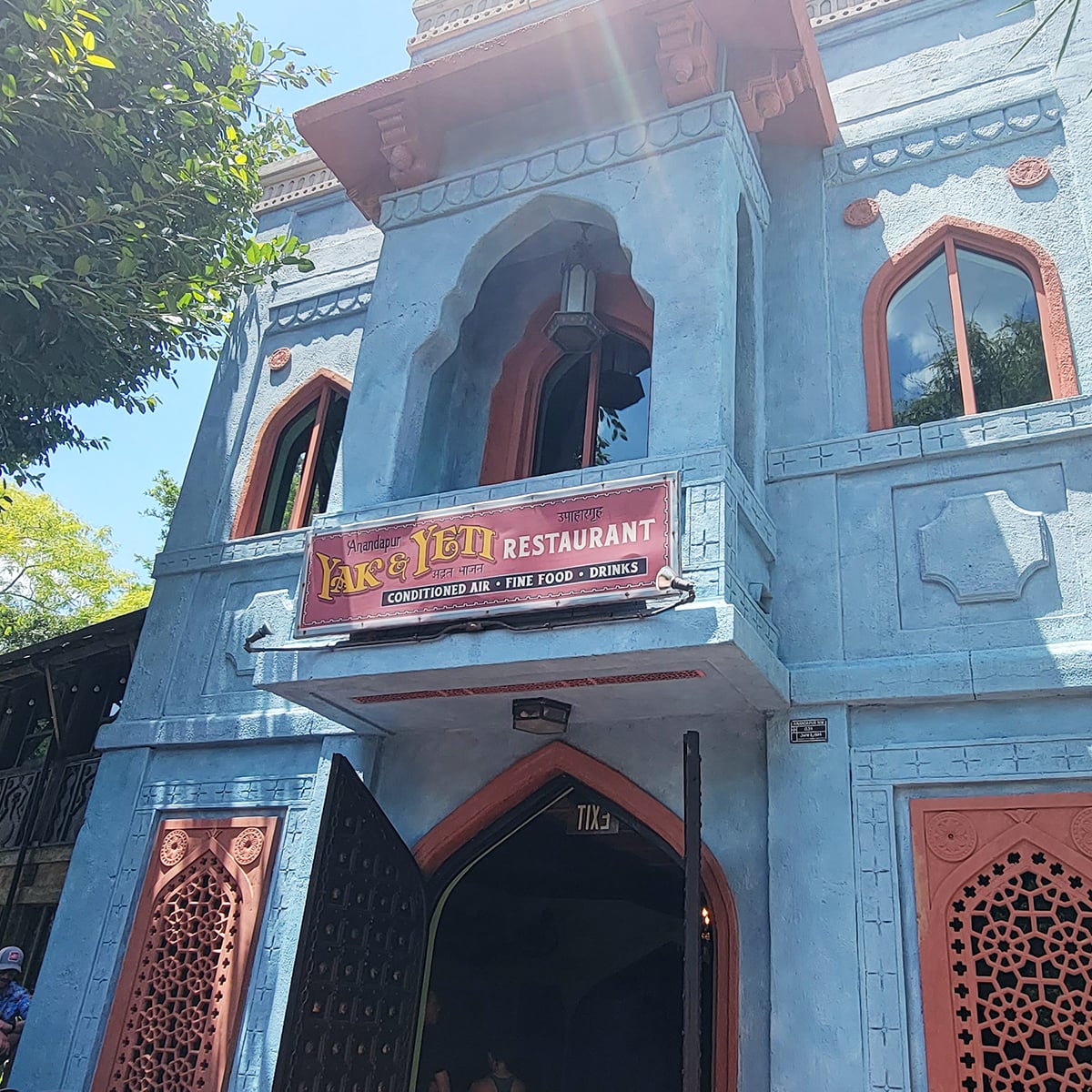 yak & yeti restaurant at animal kingdom