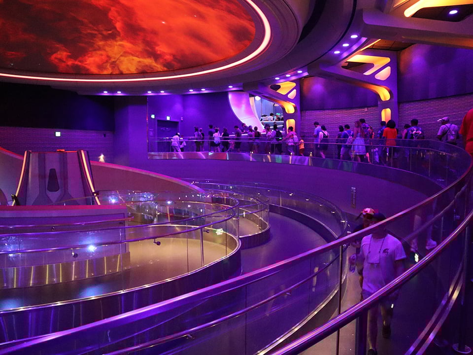 Ride Queue at Guardians of the Galaxy