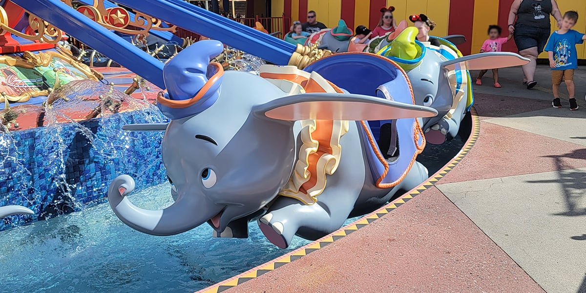 dumbo elephant ride at magic kingdom