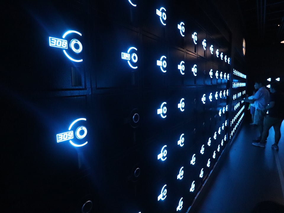 Tron Magic Kingdom Lockers