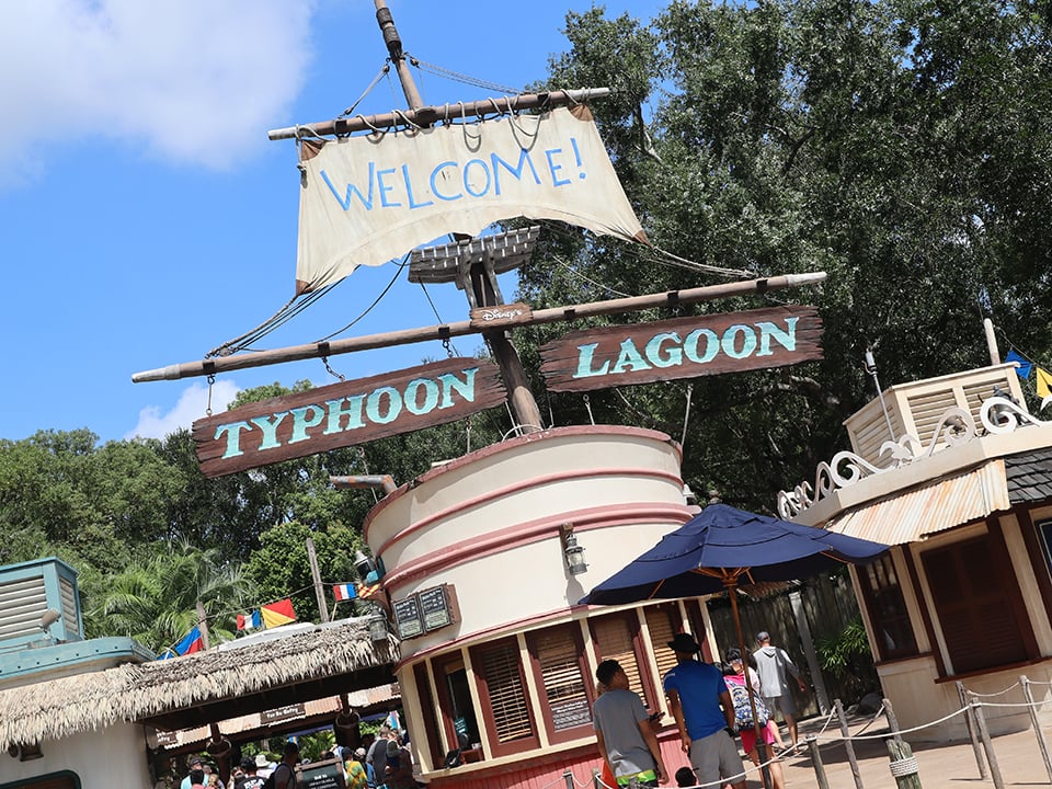 typhoon lagoon sign